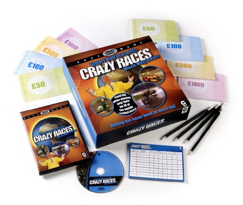 Crazy races, Wheel, Wings and Water DVD races