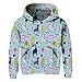 BFUSTYLE Girls 3D Print Pullover Hoodies with Pocket Kids Hooded Sweatshirt Size 4-14