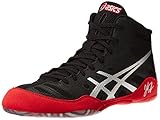 ASICS Men's JB Elite(tm) Black/Silver/Red Sneaker 10.5 D - Medium,10.5 M US/43.5 EU