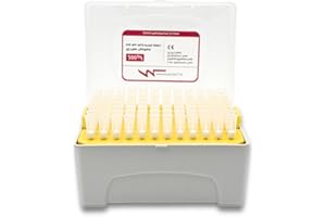 Marathon LS 200 μL Pipette Tips, Pack of 20 Racks (1920 Tips), Universal Sterile Pipette Filter Tips 200 μL, RNase/DNase-Free, Non-Pyrogenic, Low-Retention, Disposable, 96 Tips Per Rack