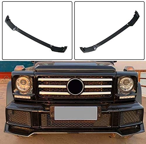 正規通販短納期 車のフロントバンパーリップ に適合メルセデスベンツgクラスw463 G350 G500 G550 4ドア16 18 Pp フロントチンスポイラーバンパーカバーガード 大流行中