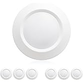 GREENLUX 7.5” Flush Mount Disk Light,CRI90, 1000lm, 11W, 3000K Warm White Surface Mount Lighting, Dimmable LED Disk Lights(6