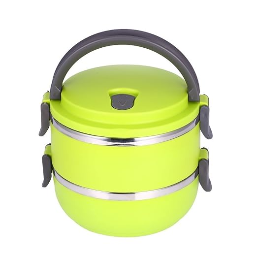 Tragbare Frischhaltebox aus Edelstahl mit Wärmeisolierung