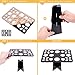 DUcare 26 Mix Size Makeup Brush Rack Holder Air Drying Tower Organizer Tools (Black)