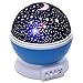 TopOne Baby Light LED Star Night Light 360 Degree Rotating Projection Light Romantic Light Kid Bedroom Lamp Comos Star Night Light Kids Light