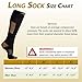 CopperJoint Performance Compression Socks - Copper Infused Support - GUARANTEED For Running, Crossfit, Athletic, Shin Splint - PREMIUM Graduated Medical Grade - Below Knee High - Unisex - Pair