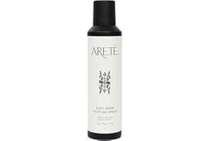ARETÉ Soft Shine Texture Spray + Hair Spray for Women, Barbary Fig & Zeolite Mineral Clay, Adds Volume, Smooths Frizz, Locks in Shine, Soothes Scalp, Made in USA, 8oz
