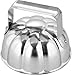 Igersaw Modern Floral Rice Mold (Flower) - 9.5 oz, Silver