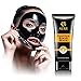 AUKE Blackhead Remover Mask, Blackhead Peel Off Mask, Black Mask, Charcoal Deep Cleaning Facial Mask for Face Nose Acne Pores Treatment 60g