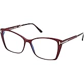 Tom Ford FT5893-B Butterfly Shape Eyeglass Frame + Bundle With eSHADES Eyewear Cleaning Kit