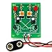 Adjustable Transistor Astable Multivibrator Circuit Learn Kit, LED Flashing, Practical Soldering Project Kit