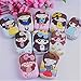 U-beauty 1 Piece Girl Pattern Contact Lens Case Box Kit Set With Small Mirror Color Send in Random