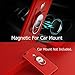 Cat Cell Phone Ring Holder Stand for Magnetic Car Mount,Rotating Phone Finger Ring Holder Grip Pop Kickstand for Smartphones(3 Pack Red Gold Black)