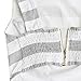 FANCYINN Women’s Striped Jumpsuits Sleeveless Wide Leg Pants Backless Romper Loose Playsuit with Pockets Grey S