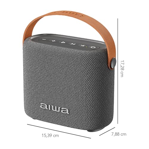 Aiwa AWS70BT Bocina Portátil Bluetooth Gris