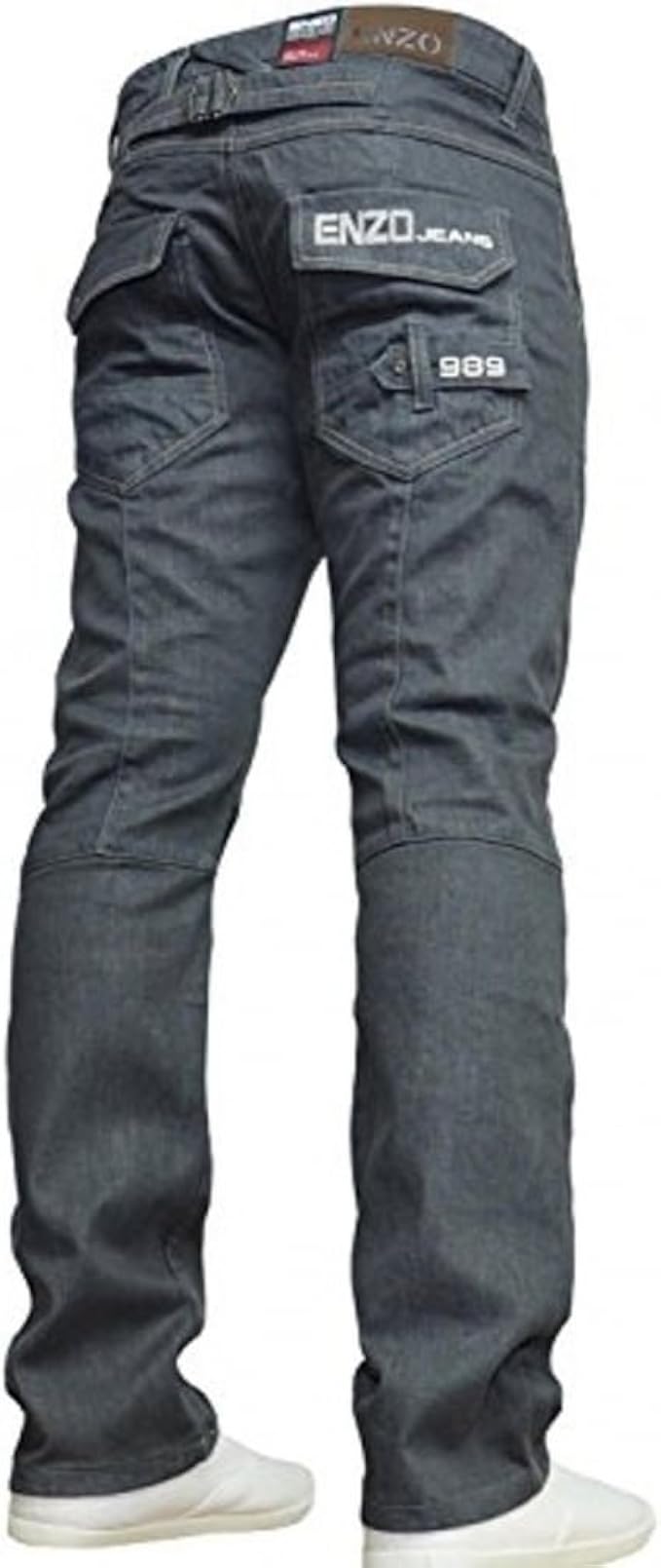 mens grey wash jeans