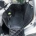 BarkinBuddy Back Seat Cover for Dogs - Car Dog Hammock for Back Seat - Full Doors Protection - Backseat Dog Cover for Car, SUV, Truck with 2 Headrest Covers, Collapsible Bowl, Dog Seat Belt