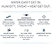 TURBELLA Pro Shower Cap for Women | Waterproof Breathable Fabric Removes Humidity to Keep Hair Dry + Styled | Adjustable Anti Slip Band | Big + Reusable | Swarovski | Made in USA Quality | Gift Box