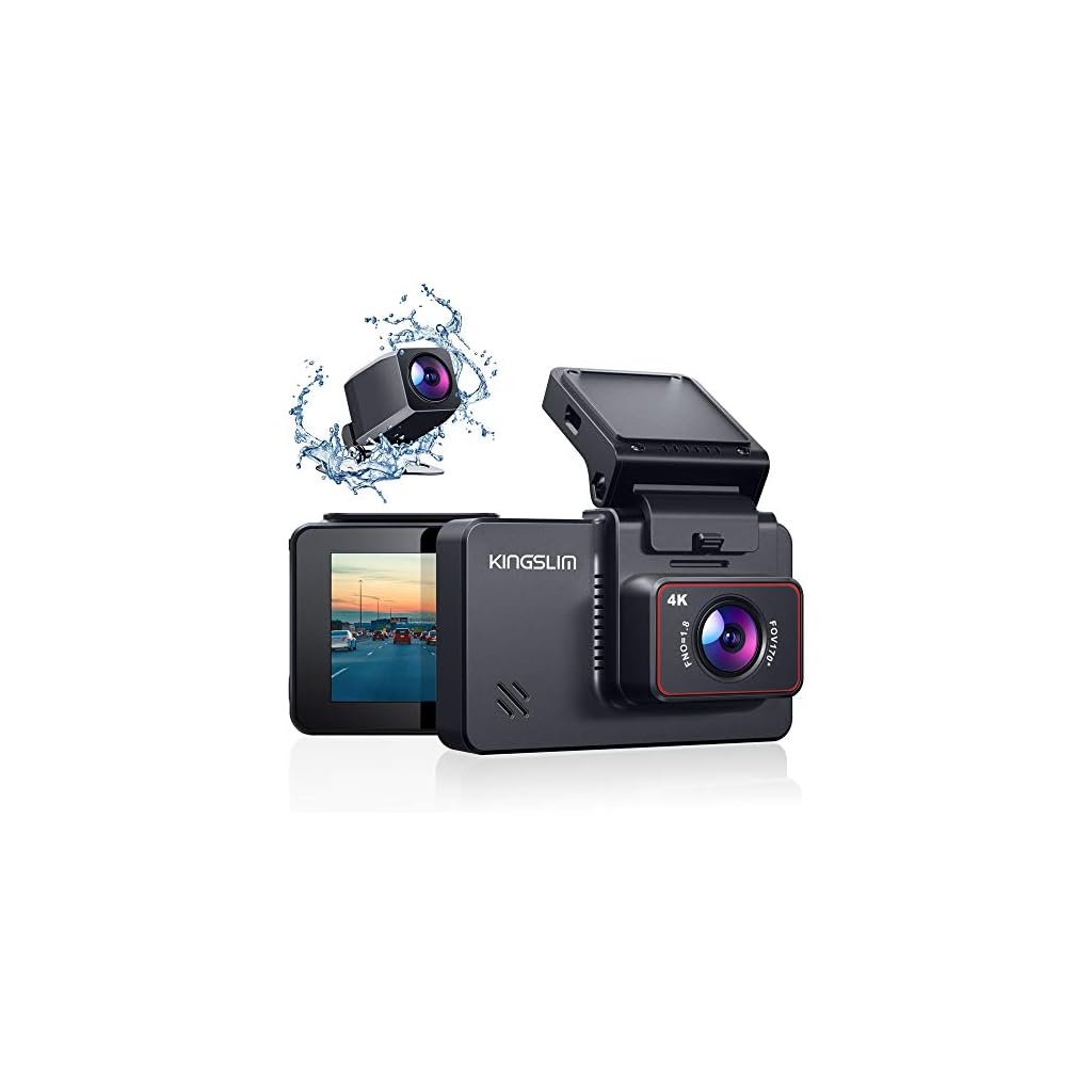 Kingslim D4 4K Dual Dash Camera