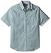 Nautica Wrinkle Resistant Short Sleeve Plaid Button Down Shirt Shirt