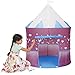 Unicorn Princess Kids Play Tent Fairy Castle - Imaginative Play and Creativity with 8 Erasable Fabric Markers for Indoor and Outdoor Play. Popup and Fully Foldable with Storage Bag