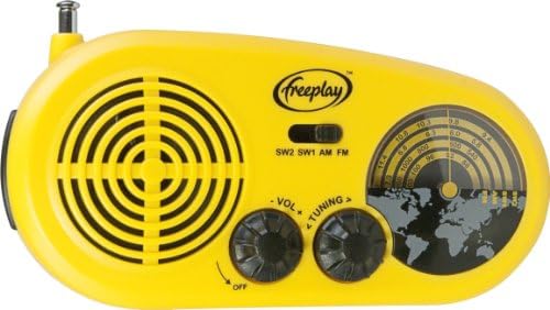 Freeplay Assist Solar/Crank AM/FM/SW Radio with LED Flashlight