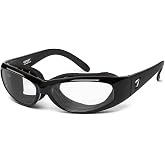 7 EYE CHUBASCO Motorcycle Sunglasses, UV Protection Goggles for Men, Women | Small to Medium Fit Full Wrap Around, AirShield Wind Blocking Foam Seal, Helmet Compatible, Shatter Resistant Lenses