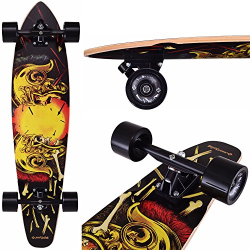 Street Surfing Kicktail Spartans Longboard Skateboard Cruise
