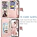 Tekcoo Galaxy S9 Plus Case, S9+ PU Leather Wallet Case, Luxury Credit Card Holder Carrying Folio Flip Cover [Detachable Hard Case] Kickstand - Rgold