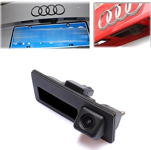KOEN CMOS Waterproof Car Trunk Handle Camera Car Reverse Rear View Backup Camera for Audi A4 A5 S7 A6L A4L for VW Passat Tiguan Golf Skoda Touran Sharan Magotan Touareg Sagitar