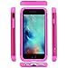 iPhone 6S Case, iPhone 6 Case, Tauri [Dual Layer] Studded Rhinestone Crystal Bling Hybrid Armor Defender Case Cover For (4.7 inch) Apple iPhone 6S (2015) & iPhone 6 (2014) - Hot Pink