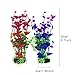PietyPet Artificial Aquatic Plants, 20 Pcs Aquarium Plants Plastic Fish Tank Decorations, Vivid Simulation Plant Creature Aquarium Landscape, Small to Large