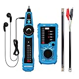 Muzerdo RJ11 RJ45 Wire Tracer Ethernet LAN Network Cable Tester for Network Cable Collation, Telephone Line Tester, Continuity Checking