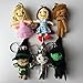 Wizard of Oz 6 String Mini Doll Set - Dorothy, Lion, Scarecrow, Wicked Witch, Tinman, Glinda