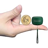 MOMOHO Mini Bluetooth Speaker Wireless with Remote Shutter, Multi-Functional TWS Pairing, Built-in Mic, Portable Bluetooth Speaker for Outdoor and Indoor (Green)