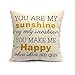 Kkseuza Onker Cotton Linen Square Decorative Throw Pillow Case Cushion Cover 18