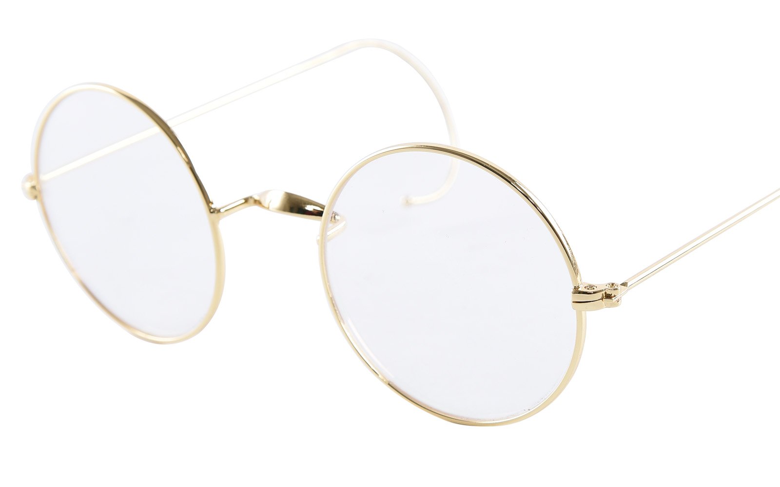 Galleon Agstum Retro Round Optical Rare Wire Rim Eyeglass Frame 47mm