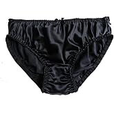 Yavorrs Women Pure Mulberry Silk Panties Briefs Soft Underwear