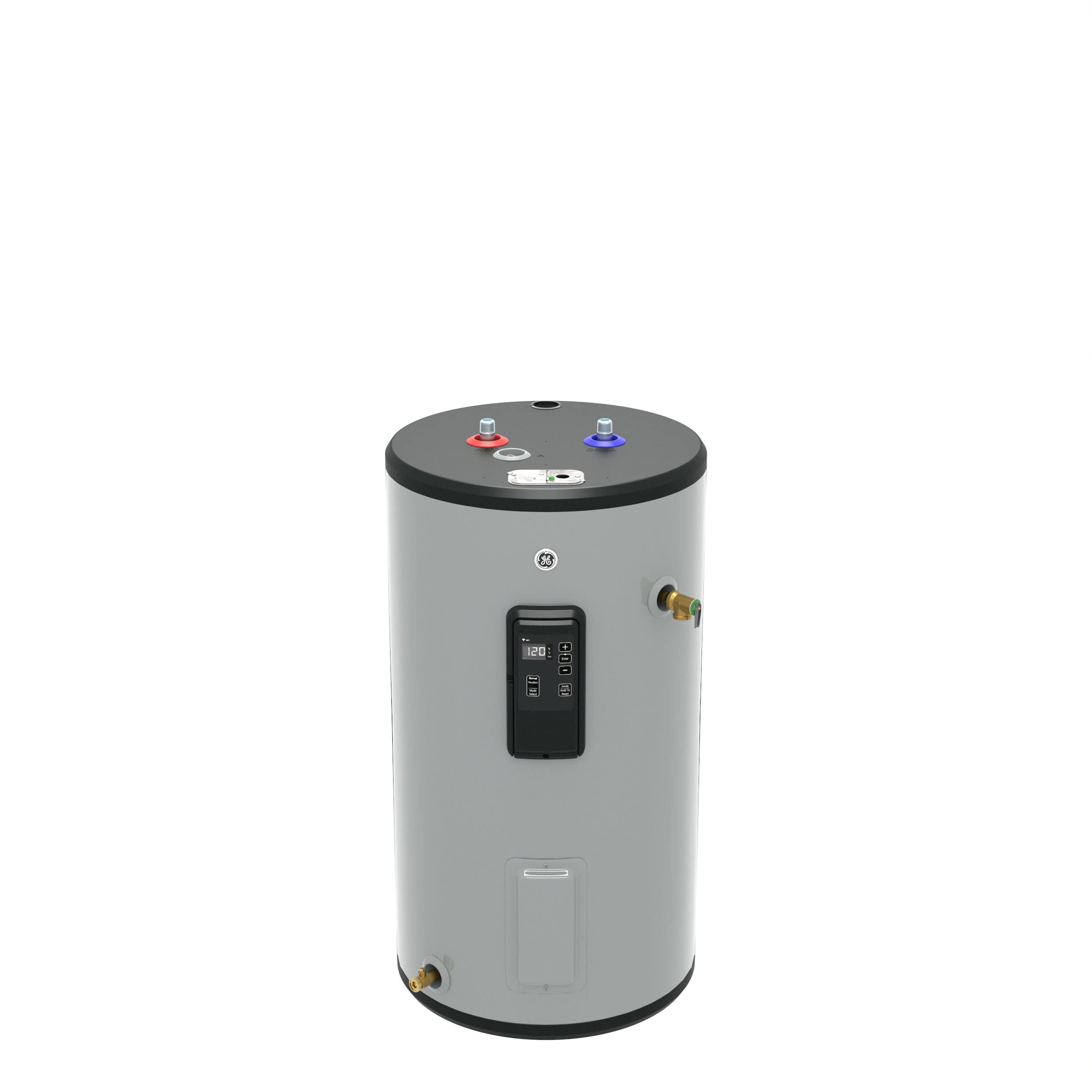 Photo 1 of *MINOR DENTS* GE Appliances 30 Gallon Electric Water Heater with Built-In Wifi & Digital Display, Smart Water Heater, 240 Volt