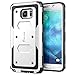 Galaxy Note 5 Case, i-Blason Armorbox Dual Layer Hybrid Full-Body Protective Case for Samsung Galaxy Note 5 with Front Cover and Built-in Screen Protector/Impact Resistant Bumpers (White)