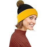COUVER Women Winter Cozy Acrylic Knit Beanie Hat with POM POM | POM POM