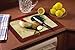 CounterArt Farm Fresh Rooster 3mm Heat Tolerant Tempered Glass Cutting Board 15” x 12” Manufactured in the USA Dishwasher Safe