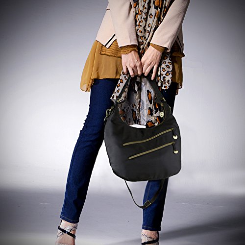 Travelon Convertible Hobo with RFID Protection - Champagne