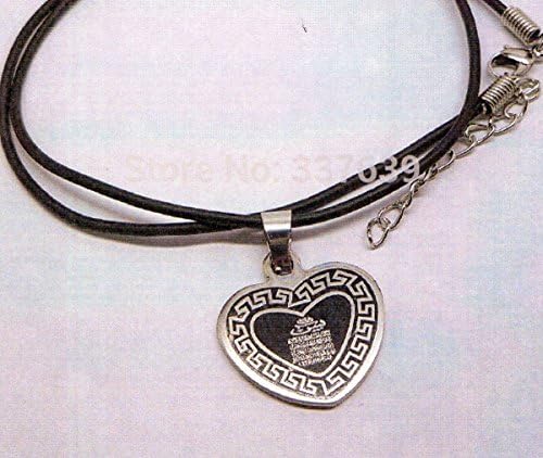 Muslim Yaseen Necklace Stainless Steel Silver Tone Pendant Necklace