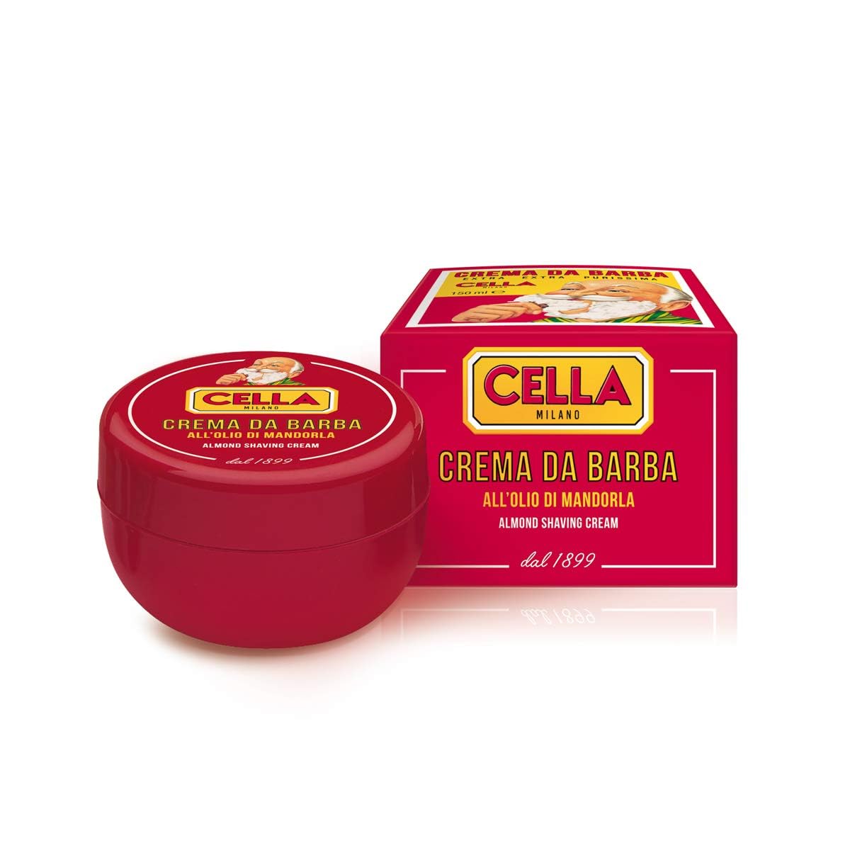 Cella Almond Shaving Cream, 150 ml
