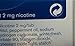 Nicorette Nicotine Gum 2mg Coated Icy Mint 1 Box 105 Pieces
