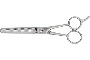 TAMSCO Thinning Shear, Double Blades 6.5-Inch Ice Tempered Stainless Steel Double Blades 20 by 20 Teeth 6.5-Inch