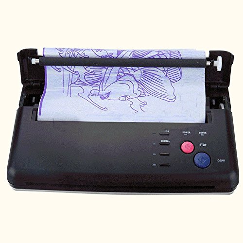 Finlon-Pro-Black-Tattoo-Transfer-Stencil-Machine-Tattoo-Thermal-Copier-Printer-TPH-Recording-Mode-Only-Ship-to-USA3-5-DAYS-DELIVERY
