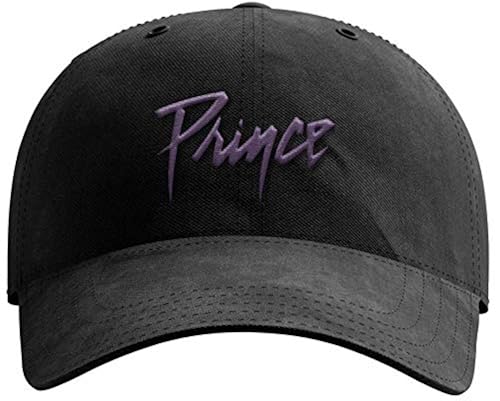 Prince Official Logo Black Baseball Hat, One Size in Kuwait Whizz