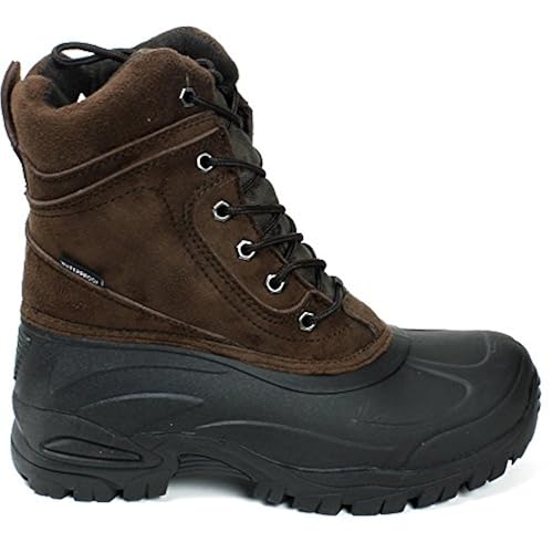 insulated lace up work boots